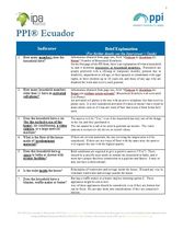 Ecuador PPI Brief Explanation (English)