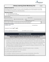 BALM - Learning Center Observation Tool