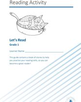 GRADE 1: Reading Activity Grade 1_Learner Guide 2of3_Let's Read