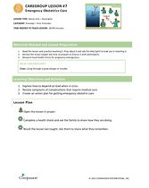 AFR_0-1_CG_HV07_Emergency Obstetrics