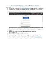 Account creation for FCPs on ghanaforchildren
