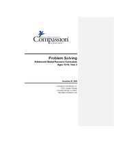 Youth Curriculum : Problem Solving 12-14 Yr2