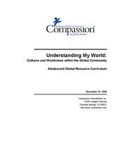 Youth Curriculum : Understanding My World 1