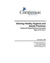 Youth Curriculum : Hygiene 15-18 Yr1