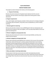 TRAINING GUIDE - MENTEES
